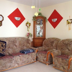 Seniorenheim Glashütten: Sitzecke mit Couchgarnitur