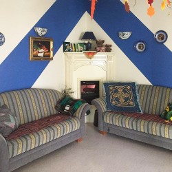 Seniorenheim Glashütten: Sitzecke mit Couchgarnitur